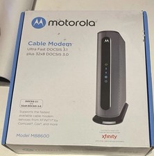 Motorola Model MB8600 Cable Modem Ultra Fast DOCSIS 3.1 Factory Fresh
