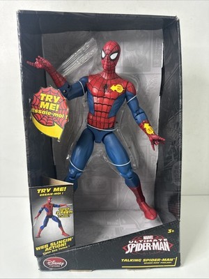 Marvel Ultimate Spider-Man Electro-Web sprechende Actionfigur 10'', Hasbro 2012