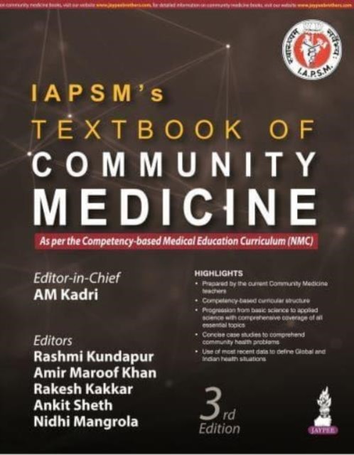 Textbook of Community Medicine by Ankit Sheth (Paperback Book)