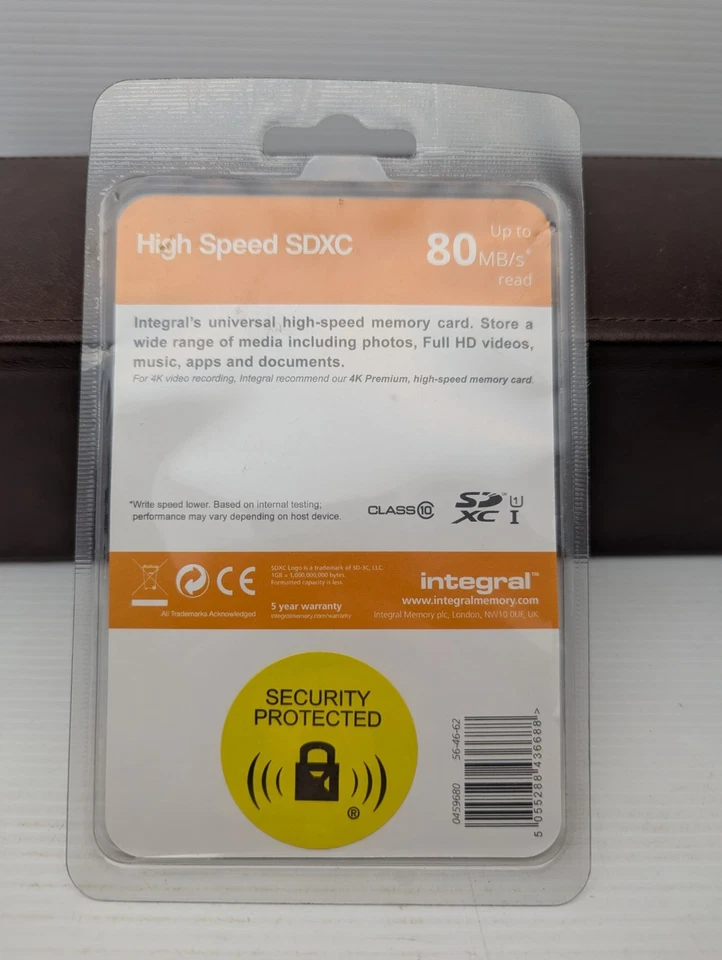 Integral High Speed SDHC Memory Card 64GB Up To 80MB/s - Image 3 of 3