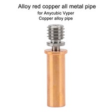 4pcs 3D Printer All Metal Heatbreak Professional Copper Alloy Extruder Throat