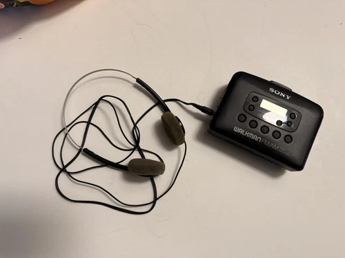 Vintage Sony Walkman WM-FX211 Cassette Tape Player & Radio FM/AM Tested Works