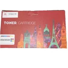 Toner Kingdom 4-Pack 054/054H Cartridges sealed in box