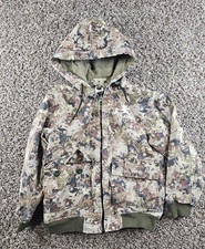 Catch and Release Hunting Apparel Boys Sz 10-12 Zip Up Camo Coat