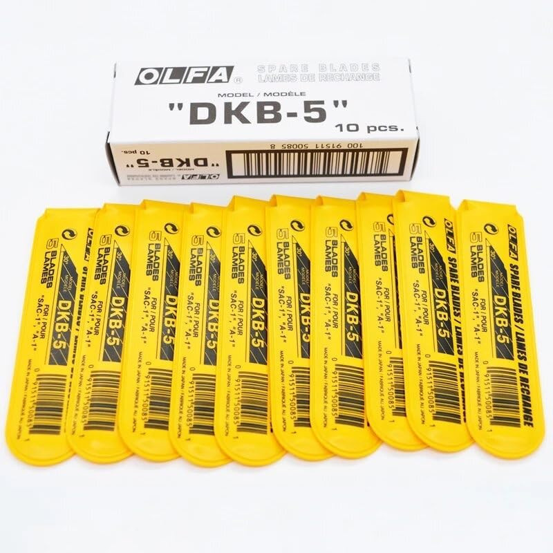 OLFA DKB-5 30-degree sharp angle art blade wallpaper/car film blade 50 pieces, M