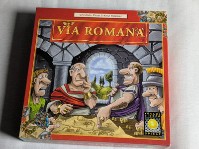 Via Romana Gold Sieber Spiele 2008 geprüft komplett