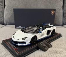 1/18 Mr Collection Lamborghini Aventador SVJ Xago Edition Bianco White Limited