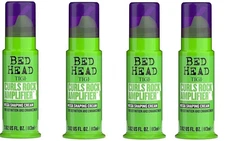 Bed Head by TIGI Curls Rock Amplifier Curly Hair Cream for Defined Curls 4 pack