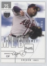 2004 Skybox Limited Edition Sky's the Limit Andruw Jones #17SL 0c4