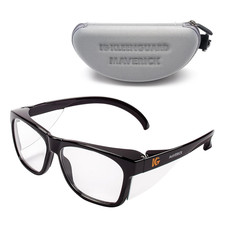 V30 Maverick Safety Glasses, Clear Lenses with Kleenvision