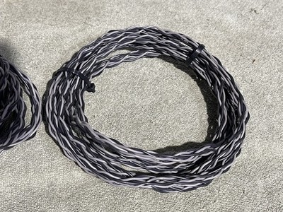 Kimber Kable 4PR (Pair) 8 Feet - Grey & Black