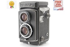  Near MINT   Yashica Yashicaflex Model A 6x6 TLR Film Camera 80mm F3.5 JAPAN