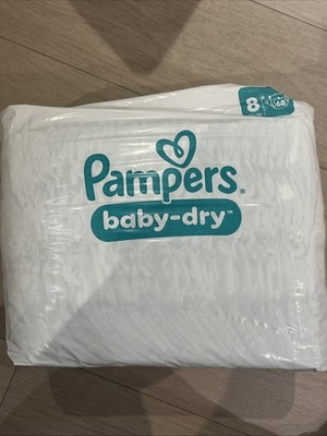 Pampers Baby Dry gr. 8, 68 Stk, Ungeöffnet