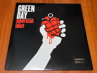 GREEN DAY AMERICAN IDIOT 2x LP VINYL *RARE* 2004 ORIGINAL EU 1st