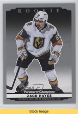 2022-23 Upper Deck Parkhurst Champions Rookies Silver Zack Hayes #272 READ x9t