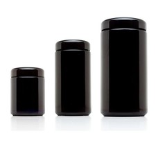 250ml UV Glass Jar Airtight Smell Proof Container Humidity Pack Storage Herbs