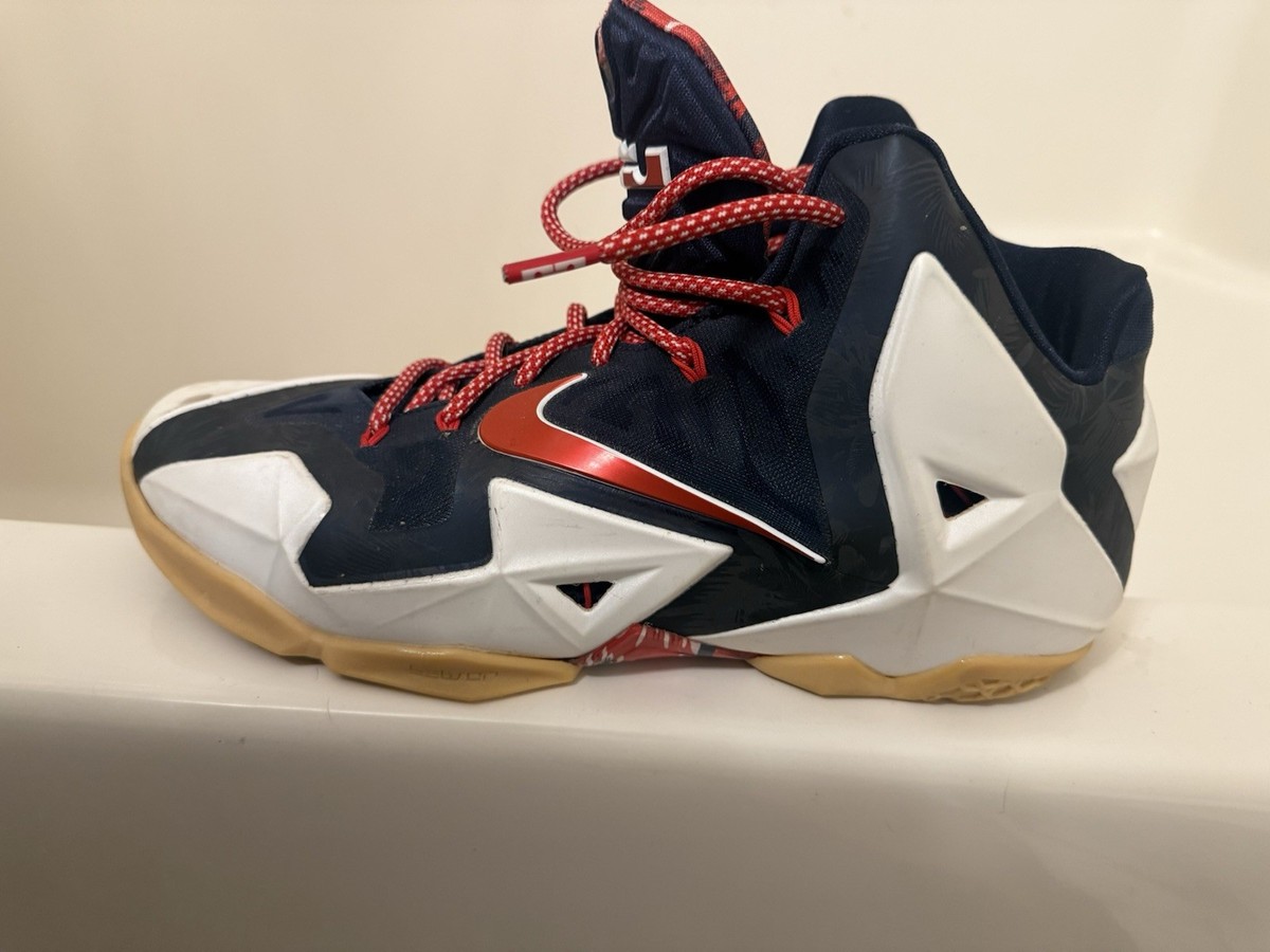 Nike LeBron 11 Independence Day 616175-164 Men display picture 2