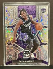 2021-22 Panini Mosaic Davion Mitchell Fast Break Prizm Variation (RC) Kings