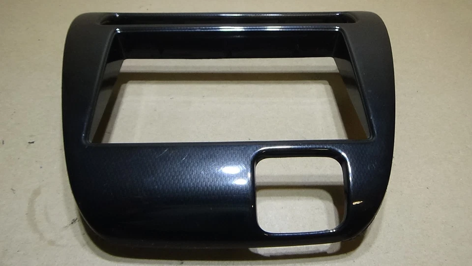 Radio control de clima para tablero Honda Prelude 1997-2001 bisel carbono Foto 4 de 4