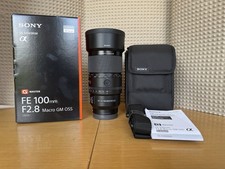 Sony FE SEL 100mm 2.8 GM OSS