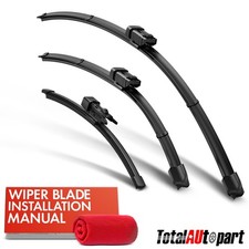 3Pcs Windshield Wiper Blades 26'' & 18'' & 11'' for Volkswagen Taos 2021-2024