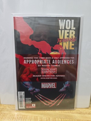 MARVEL COMICS WOLVERINE REVENGE #4 RED BAND VARIANT 2025. NM COND. FREE SHIPPING