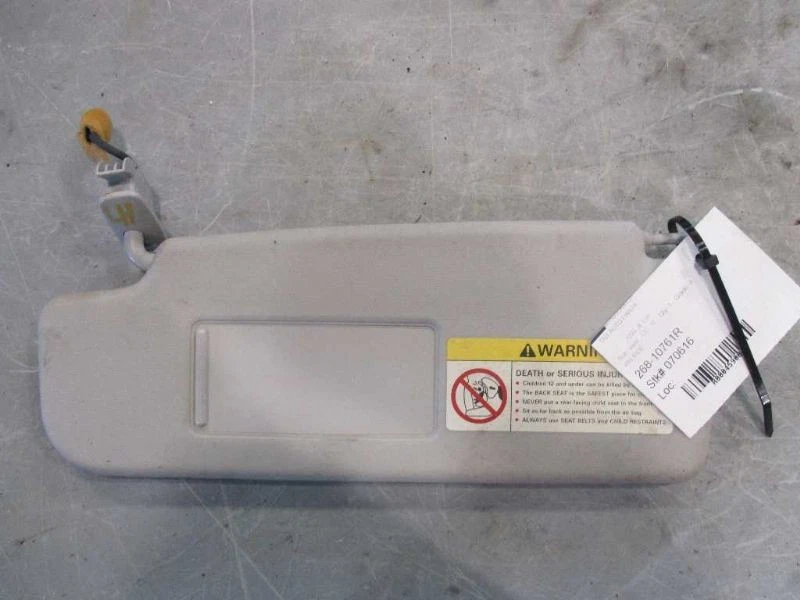 Passenger Sun Visor VIN E 8th Digit Includes City Fits 00-11 GOLF 45900 - Image 2 of 3