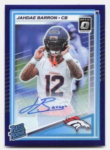 2025 Donruss Optic Jahdae Barron Purple (RAW)