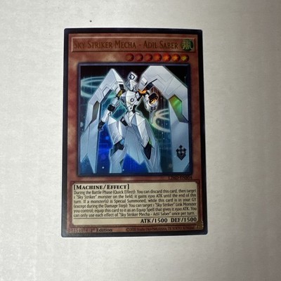 Sky Striker Mecha - Adil Saber Ultra Rare L26D-ENS04 NM Legendary Modern Decks | eBay Sky Striker Mecha - Adil Saber Ultra Rare L26D-ENS04 NM Legendary Modern Decks | eBay