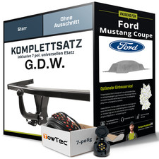 Anhängerkupplung starr für FORD Mustang Coupe +E-Satz AHK