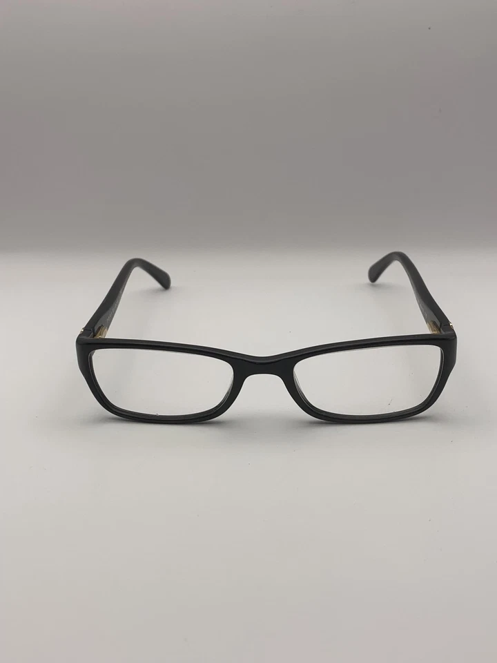 Tory Burch Eyeglasses Womens Small Black Rectangle Frame TY2003 1377 49 18 135 - Image 2 of 4