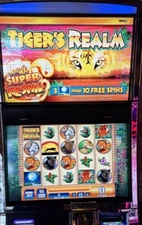 WMS BB2 SLOT MACHINE SOFTWARE SET GAME & OS CARDS TIGERS REALM SUPER HOT RESPIN
