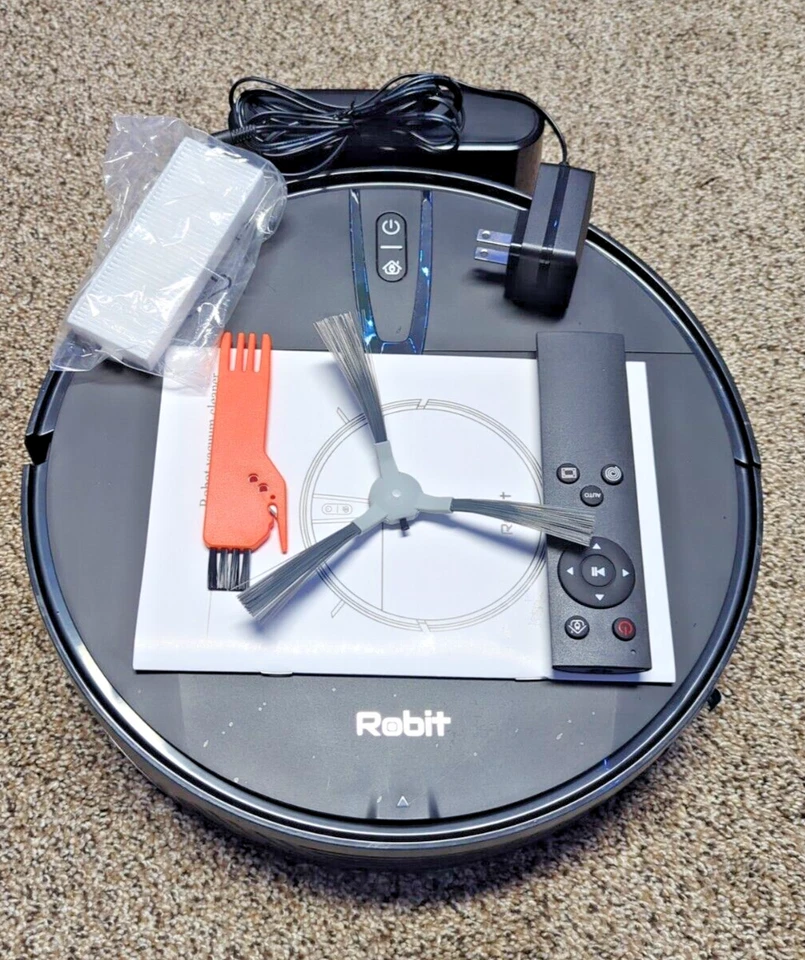 2200PA Hardwood Floor Robot Vacuum Cleaner Robit V3S Smart Robot Vacuum Cleaner - Image 2 of 4