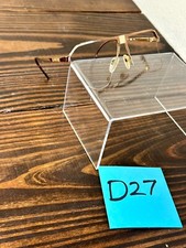 Vintage 80s Gucci Bronze 1202 Eyeglasses Frames Only Aviator Sunglasses