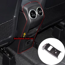 Rear seat air outlet carbon look cover for Mercedes-Benz GLB X247 2021-2022