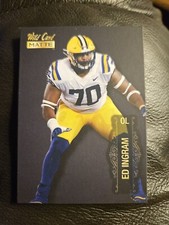 Ed Ingram 2022 WC Matte Touch Football #MB-40 Rookie (125/200) LSU - Vikings