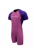 NWT - Body Glove Kids Youth Girls Springsuit Wetsuit - Pink Purple - L 50-60 lbs