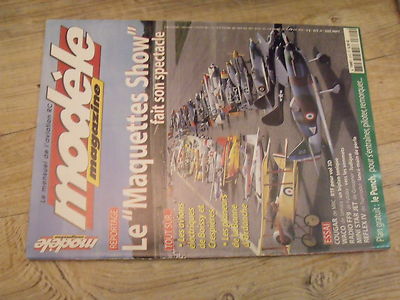 Revue Magazine Modèle N°610 – Plan Encarté Punch, Cougar, Waco, Radio FF9, Occasion Vintage