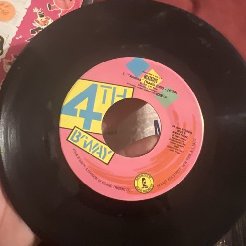 M.A.R.R.S.: Pump Up The Volume vinyl 12” VG+ 1987 4th & Broadway BWAY 452 - Picture 3 of 4