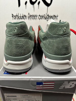 靴 New Balance M998BMG CONCEPTS MADE IN USA Buy Concepts x 998 Made in USA 'Boston City Rivalry