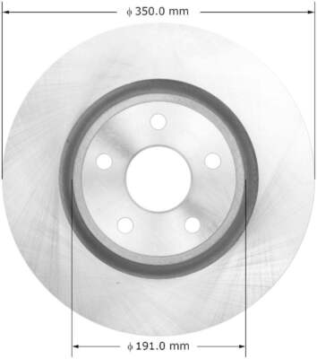 Disc Brake Rotor-Limited Bendix PRT6100
