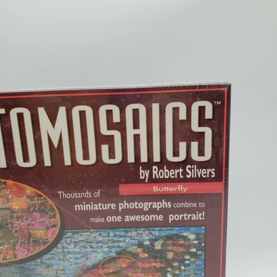 Photomosaics By Robert Silvers "Butterfly" 1000 Pieces Jigsaw Puzzle - Image 2 of 4