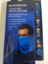 Mission 2020109452 Cooling Neck Gaiter - Blue