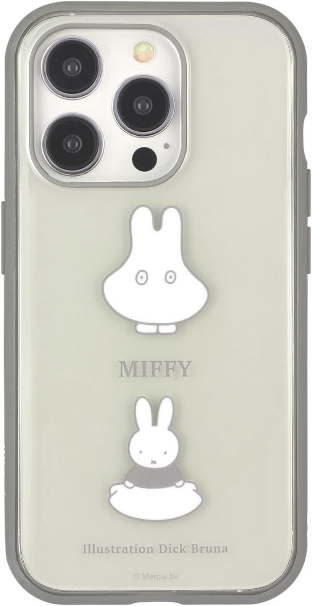 Gourmandies iPhone 15 Pro 6.1 inch Case IIIIfit Clear Miffy