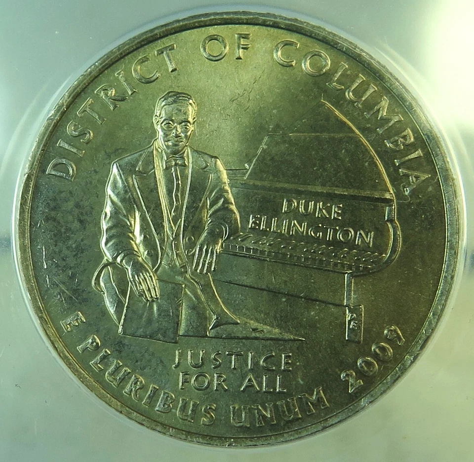 2009 P district of Columbia Washington quarter ANACS MS67 *DDR-011* BR - Image 2 of 3