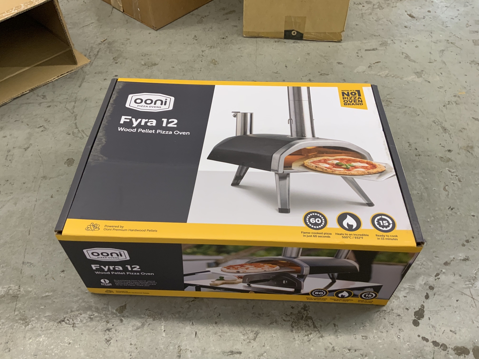 Ooni Fyra 12 Wood Fired Outdoor Pizza Oven -Portable Hard Wood Pellet Pizza  Oven | eBay