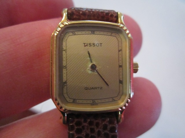 tissot tank watch vintage