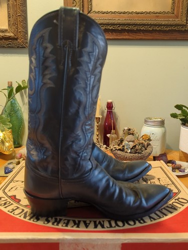 Justin Mens London Cowboy Boots Sz 8.5 