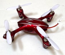 Lot of 2 Usbans The Hubsan X4 Camera Drones in Cases CONDITION UNKNOWNPARTS ONLY