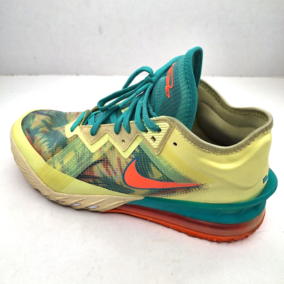 Size 13 Nike LeBron 18 LeBronold Palmer Yellow Green Mens Sneakers CV7562-300‎ Nike Lebron 18 XVIII Low  main image 3